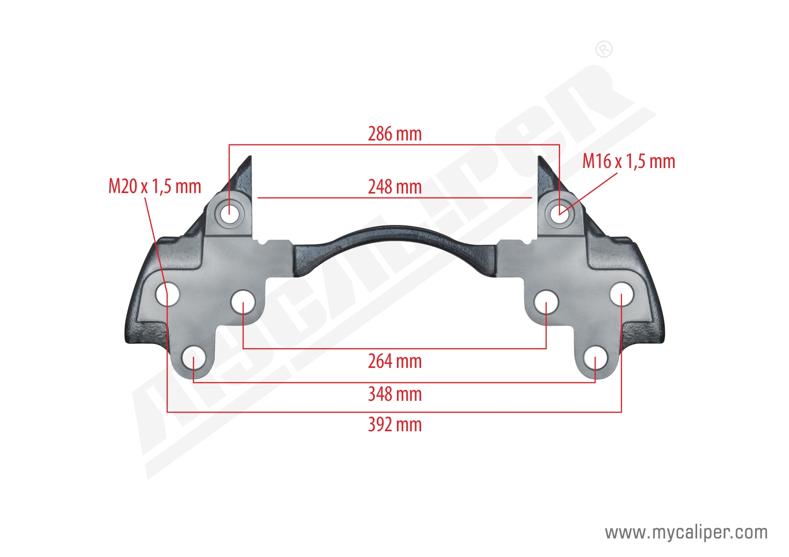 Caliper Carrier For Iveco Truck 