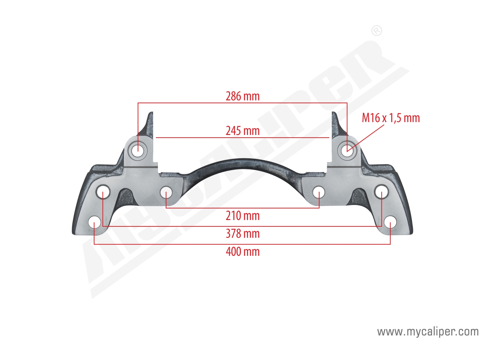 Caliper Carrier MB 4140 - Front (New Model) 